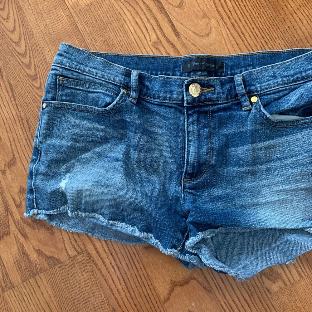 Juicy Couture denim shorts